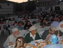 İftar yemeği büyük ilgi gördü