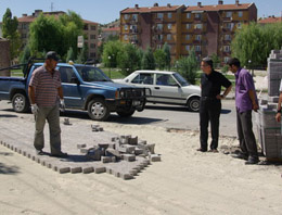 Beypazarı'nda yollar yenileniyor