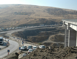 Elmadağ Viyadükleri trafiğe açıldı