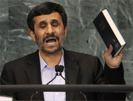 Ahmedinejad konuştu batılılar kaçtı