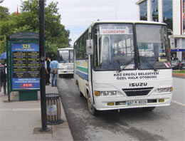 Zonguldak'ta halk otobüslerine yasak