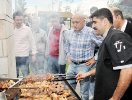 Zabıtalar piknikte stres attı